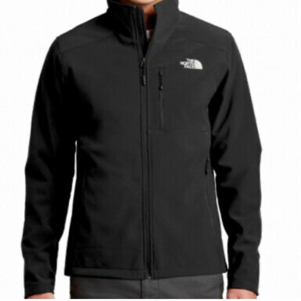 North Face Black Soft Shell Jacket